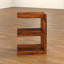 Mumbai Solid Wood Pedestal End Table-26775882