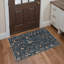 Tapis d'intérieur bleu / brun Arcadia-17916894