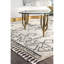 Tapis blanc cassé / noir Adiana-367914468