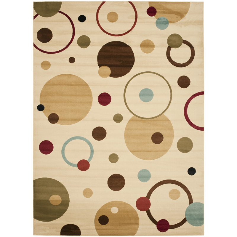 Charis Porcello Performance Geometric Rug, Rectangle 5'3" x 7'7"
