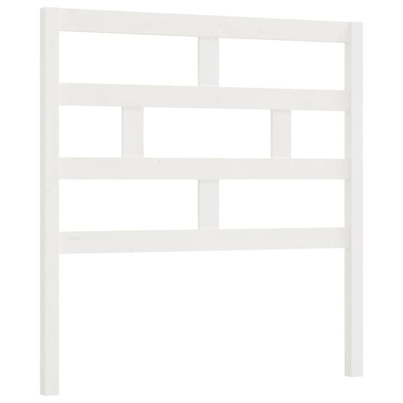 Macintyre Solid Wood Headboard, White, 96 x 100 cm