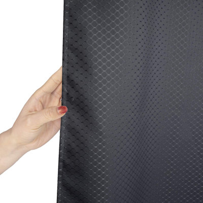 Rideau de douche Waffle Weave Polyester