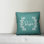 He Is Risen Floral Reversible Throw Pillow