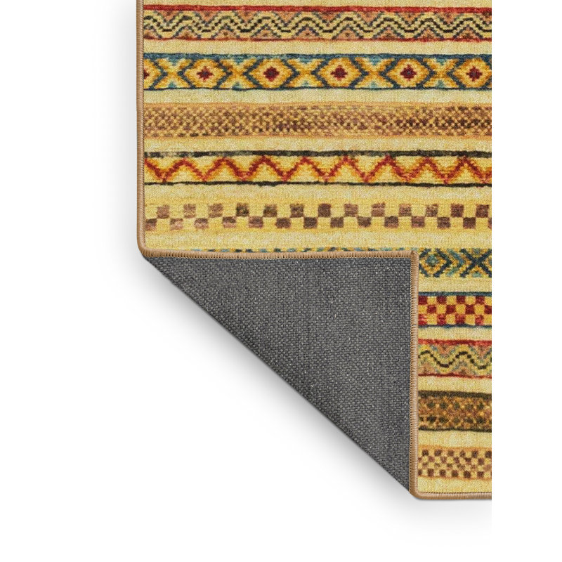Abstract Indoor Rug, Rectangle 4' x 6'