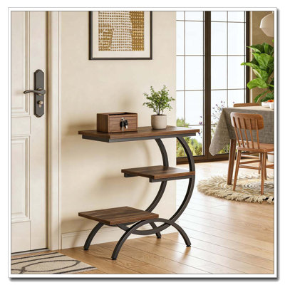 End Table,C-Shaped Side Table