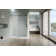 56–60" W x 76" H Frameless Bypass Single Sliding Shower Door with Explosion-Proof Clear Glass