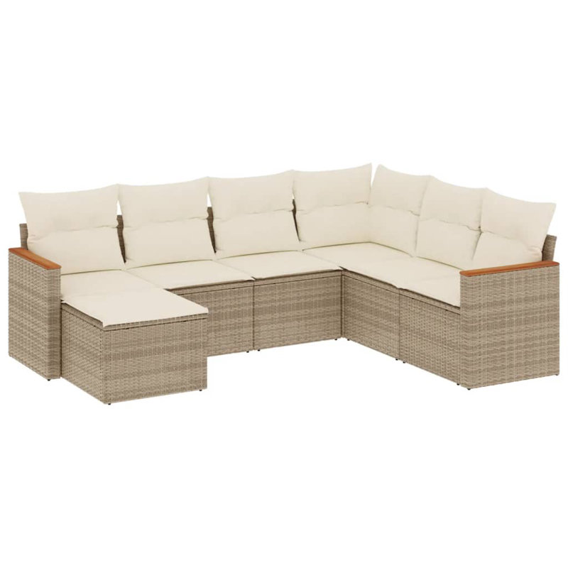 Vidaxl Garden Sofa Set Beige