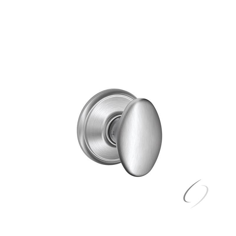 Sienna Passage Door Knob, Satin Chrome