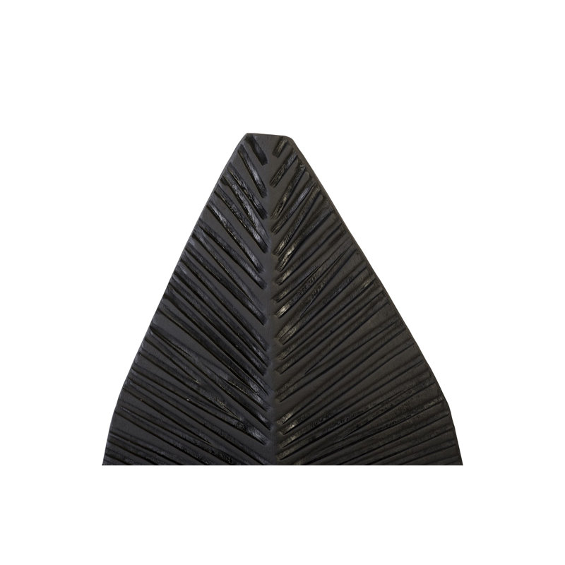 Carved On Stand Sculpture, Burnt