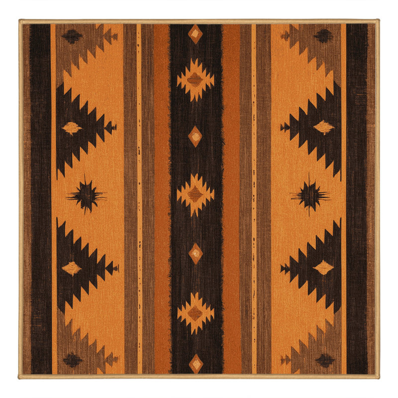 Nomadic Solace Rug, Square 4'