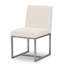 Chaise d'appoint Biscayne en crème