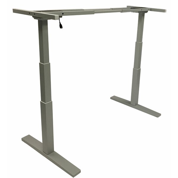 Symple Stuff Ellen Adjustable Metal Base Standing Desk & Reviews | Wayfair