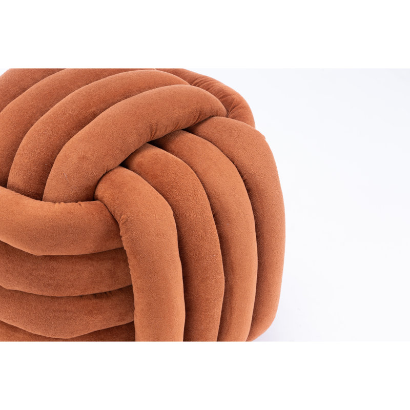 Stylish Orange - Chenille Fabric For Comfortable Seating. 19.29" D X W 17.35" H, 14.96 Lbs. Cover, Foam Filled, Wooden Frame, 250 Lbs Capacity, Simple To Use And Clean Modern Indoor Spaces. Orange,
