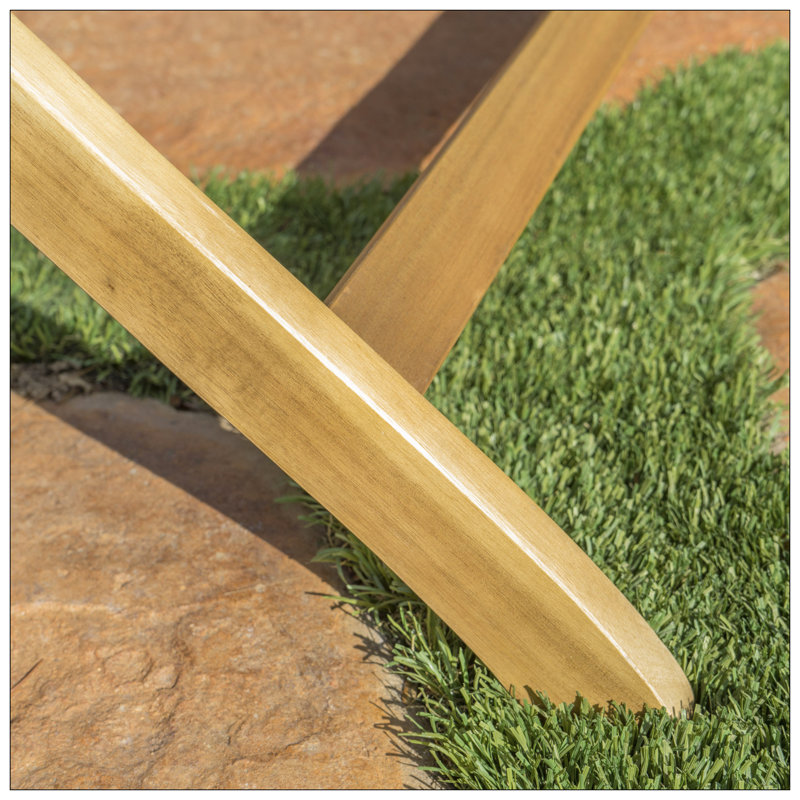 Table pliable Positano 43,5 po, Naturel