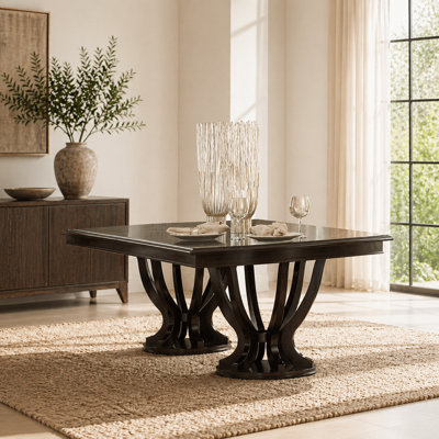 Dows 84"-106.5" Extendable Dining Table
