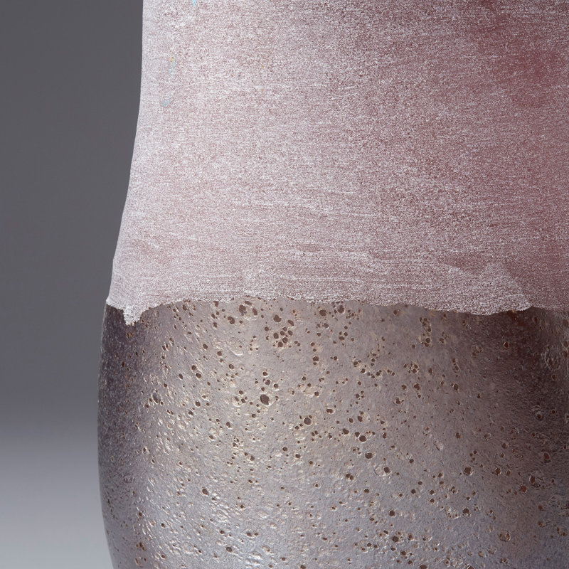 Europa Glass Table Vase, 11.5" H x 9" W x 9" D