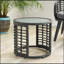 TATIana Table d'appoint durable et élégante, parfaite pour une utilisation intérieure et extérieure avec plateau spacieux et conception résistante aux intempéries.