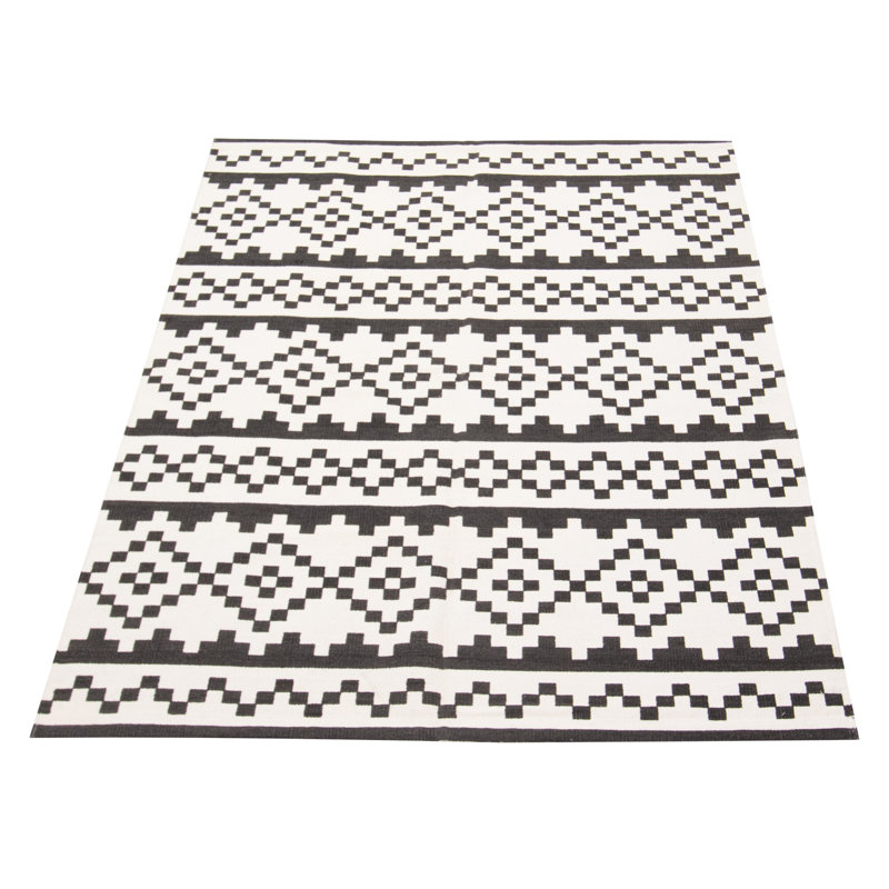 Hitchcox Wool Geometric Indoor Rug