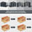 Gymax 9' X 8' Metal Traditional Storage Shed