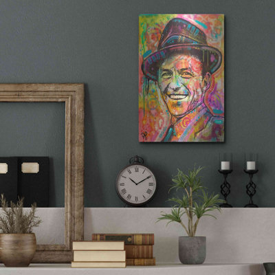 Frank Sinatra II par Dean Russo, impression sur métal sans cadre