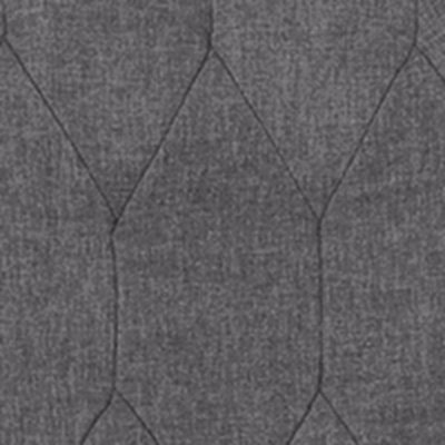 Modern Upholstered Tufted Office Chair With Arms, Grey