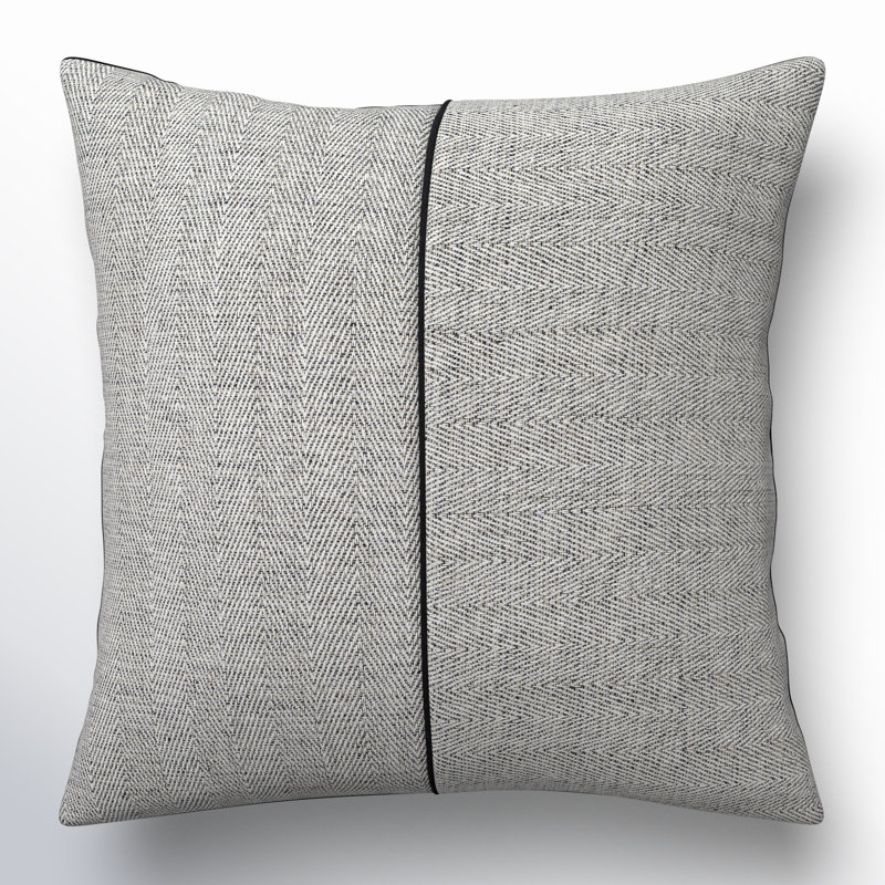 Damir Pillow Cover, 18" x 18", Polyester/Polyfill