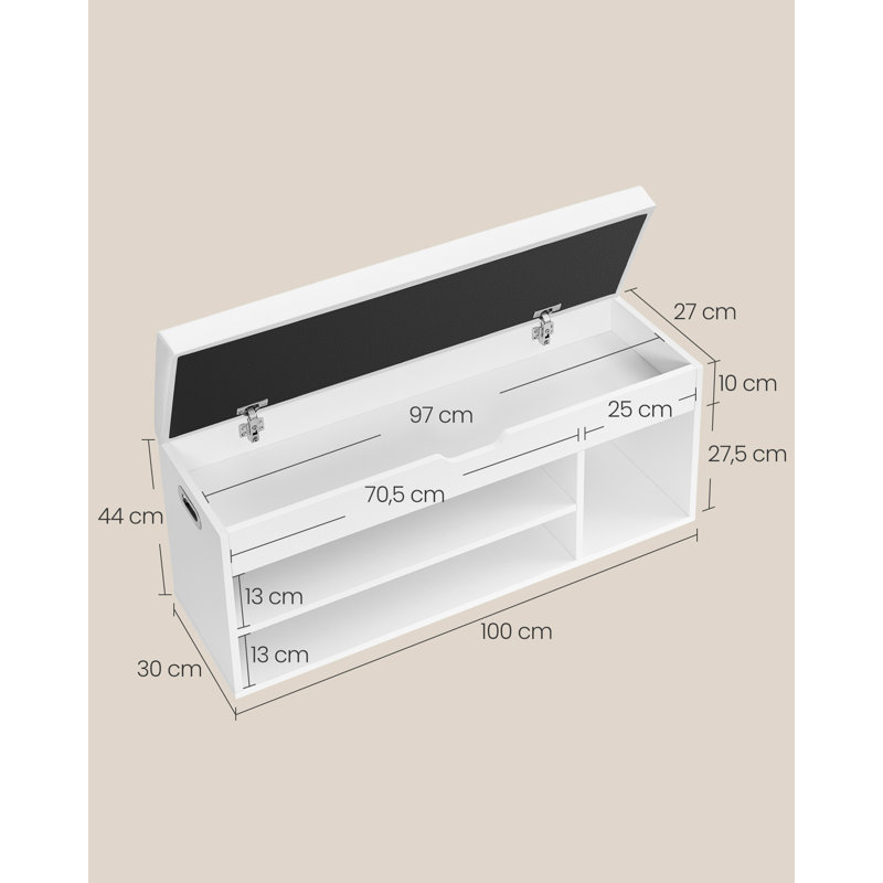 Hadid 4 -Shelf Storage Cabinet, White