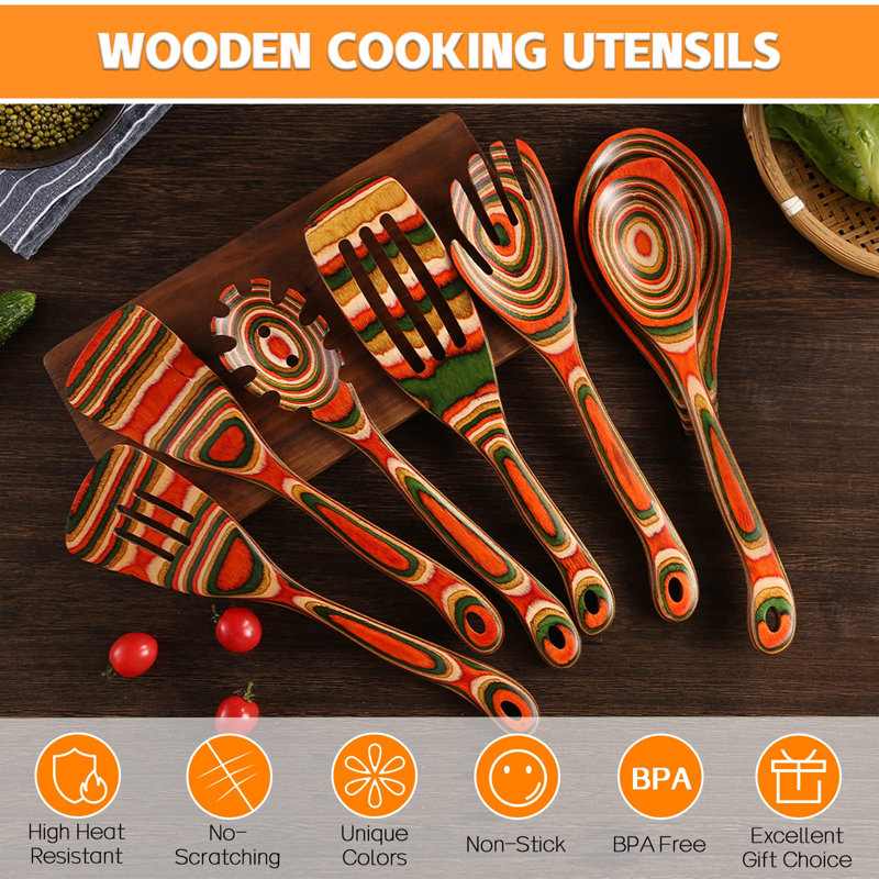 Kitchen Utensils Set Safe for Non-Stick Cookware