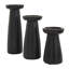 3 Piece Wood Tabletop Candlestick Set-187557605