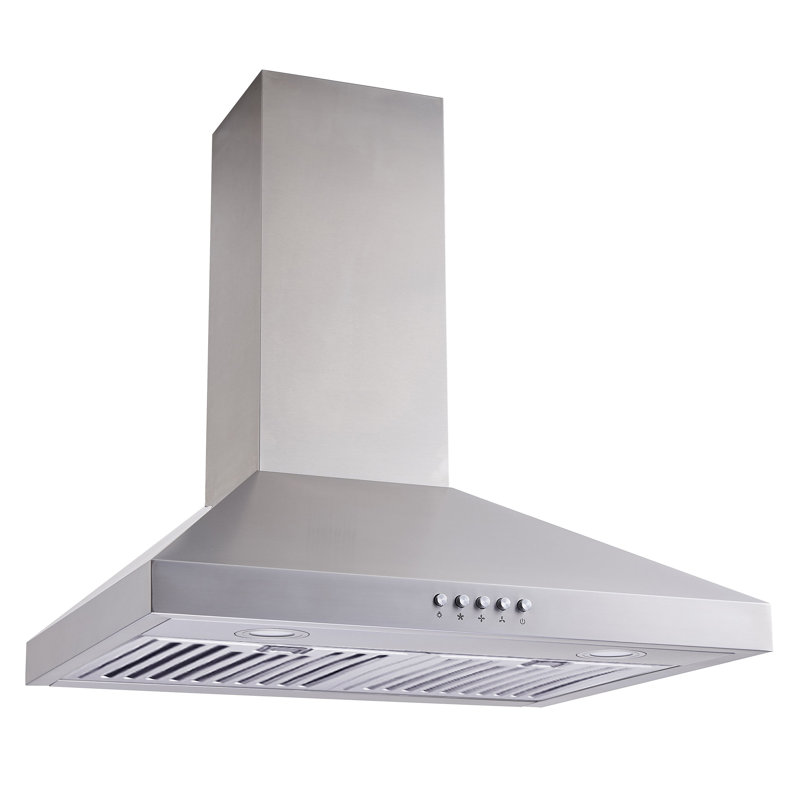 Winflo 30" 282 CFM Convertible Wall Mount Range Hood in Stainless Steel & Reviews Wayfair Canada