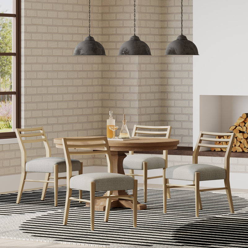 Ensemble de salle à manger extensible pour 4 personnes Aliber, Gris
