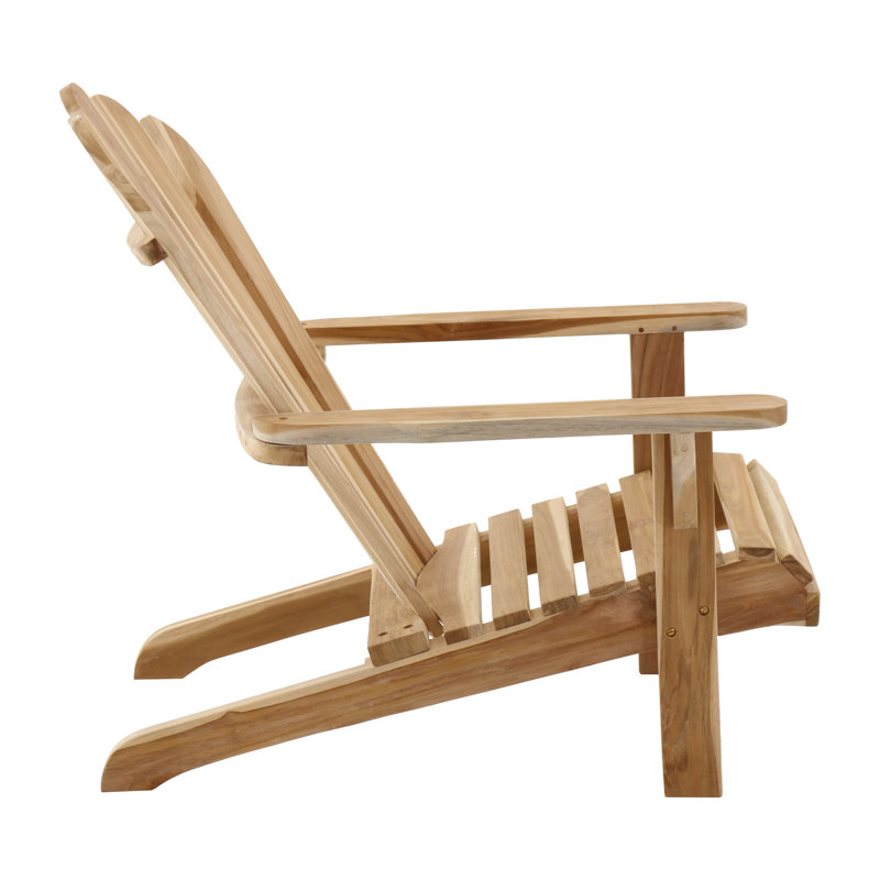 Beklabito Solid Wood Adirondack Chair