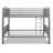 Leonel Heavy Duty Metal Bunk Bed-1558636569-1558636571
