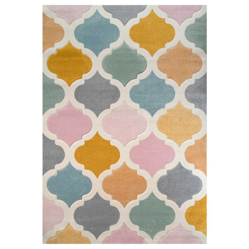 Radstock Geometric Area Rug, Rectangle 120cm x 170cm