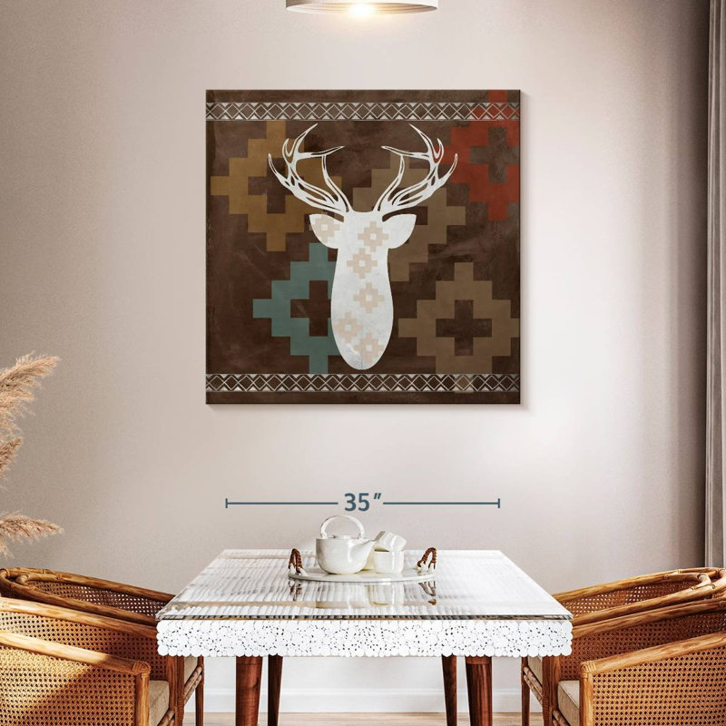 Brampt Deer Rack, 39" H x 39" W