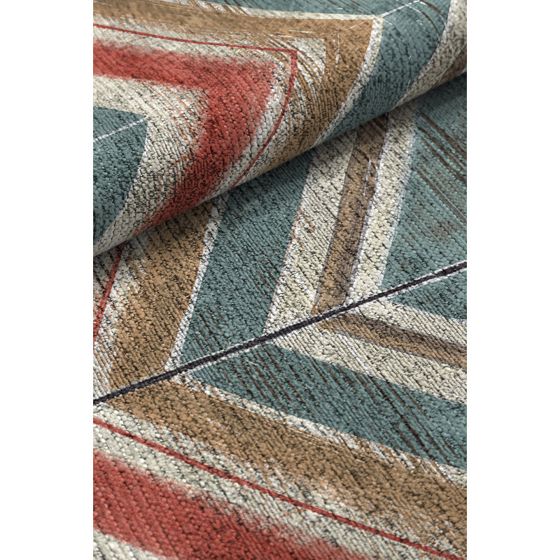 Adlai Chevron Area Rug, Rectangle 160 x 230cm