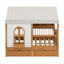 Lit maison avec grands tiroirs-1284275413