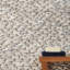 Nature Stacked Pram Gray Pebble Mosaic Tile-342312247