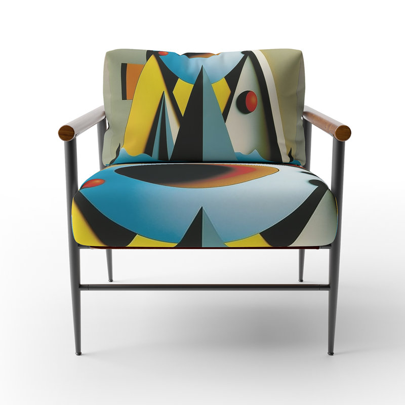 Chaise rembourrée Darron, Noir, noir, noir, noir