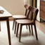 Ensemble de 2 chaises d'appoint 100% chêne massif H 17,7 po-363036231-353841313