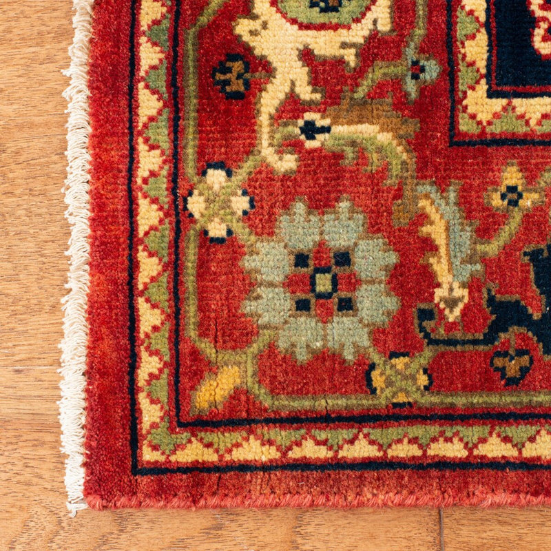 Eastwood Hand Woven Wool Oriental Area Rug, Rectangle 4' x 6'