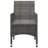  Dining Set Grey, Dark Grey-1661062468