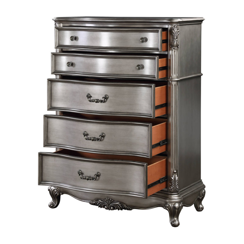 Commode, finition platine antique