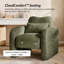 Fauteuil rembourré avec coussin lombaire l 33 po Fidele-1370657663