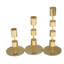 Ensemble de chandelles de table en aluminium 3 pièces Brenner-1573295029