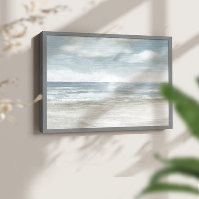 Serene Seas -Framed Print - Restickable