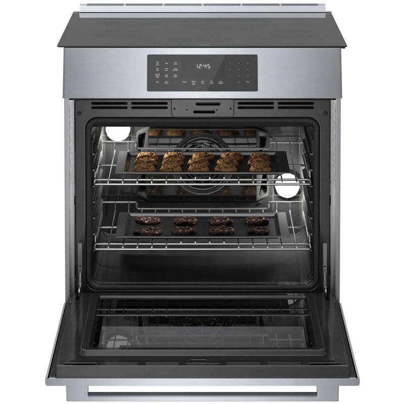 800 Series 31.5" Slide-In Electric Range, Silver