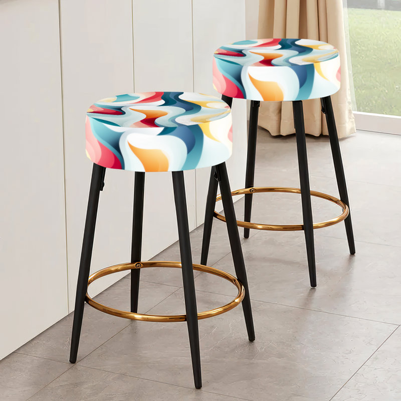 Urban Neutralité - Ensemble de 2 tabourets de bar géométriques