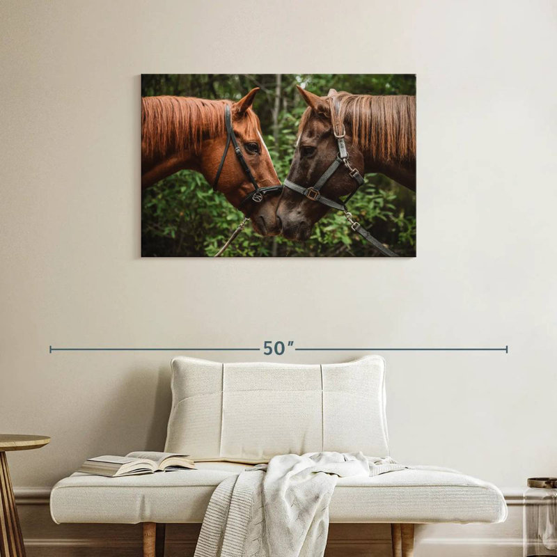 Brampt Horse Smooch, 24" H x 36" W