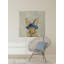 Blue Hat Rabbit - Wrapped Canvas Painting-34963512